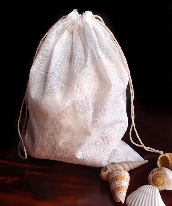 Cheesecloth Drawstring Bags