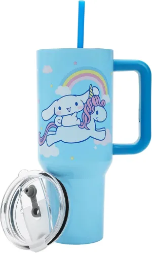 Cinnamoroll With Unicorn And Balloon 40 Oz Stainless Steel Tumbler