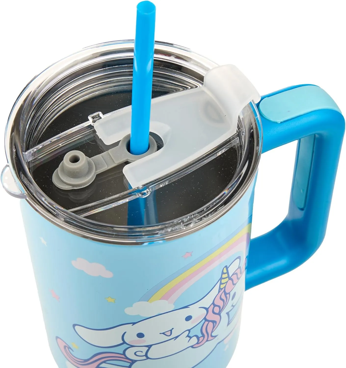 Cinnamoroll With Unicorn And Balloon 40 Oz Stainless Steel Tumbler
