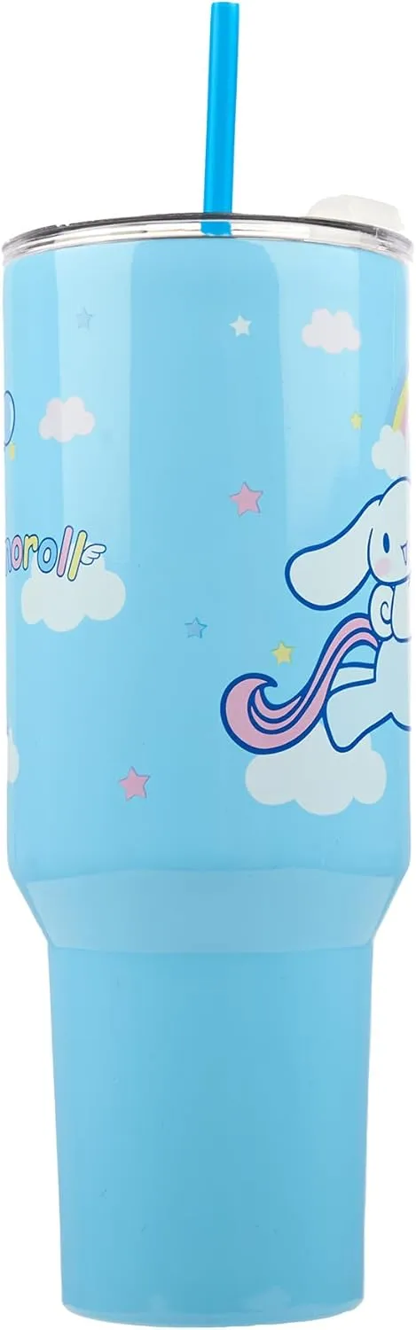 Cinnamoroll With Unicorn And Balloon 40 Oz Stainless Steel Tumbler