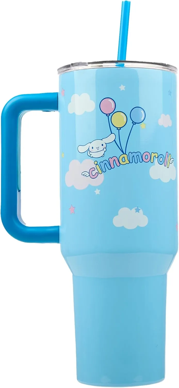 Cinnamoroll With Unicorn And Balloon 40 Oz Stainless Steel Tumbler