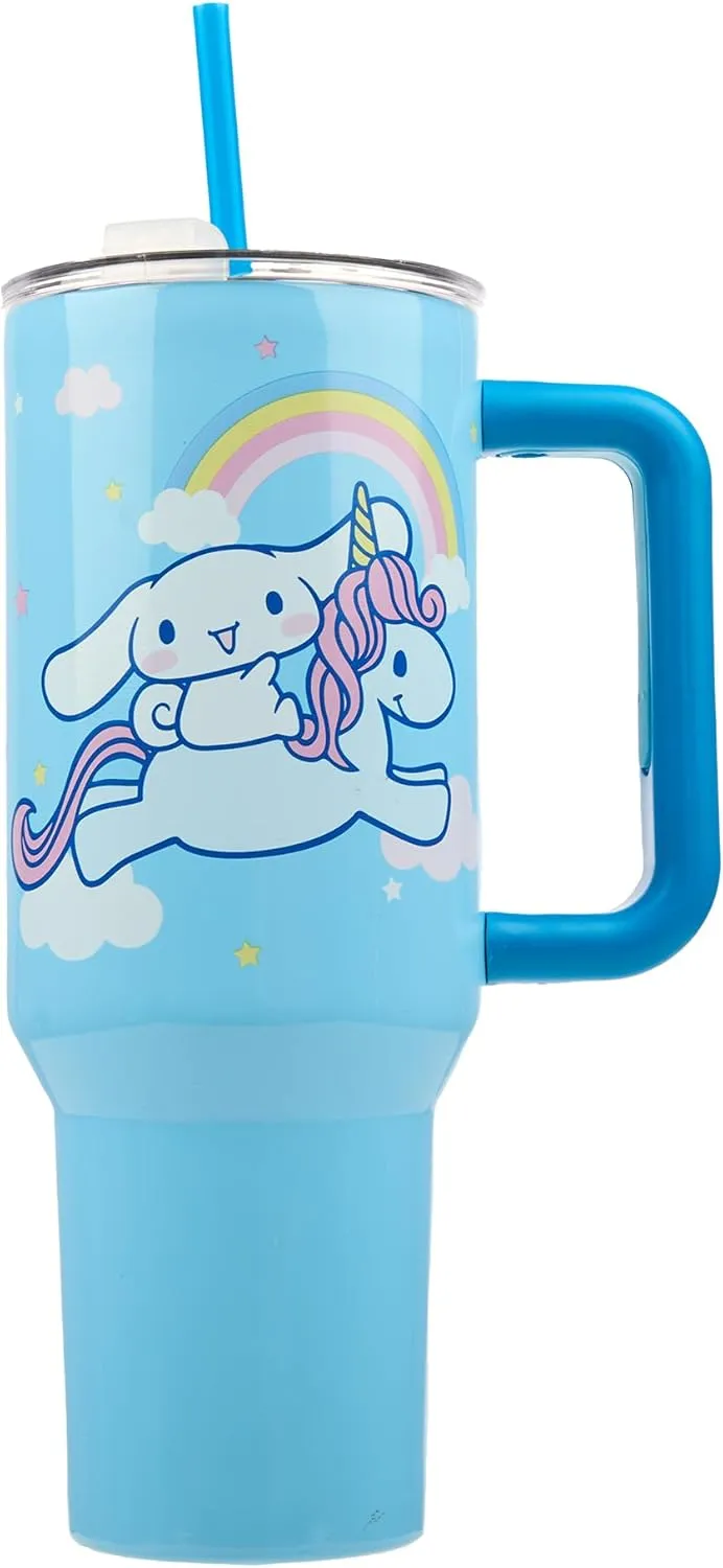 Cinnamoroll With Unicorn And Balloon 40 Oz Stainless Steel Tumbler