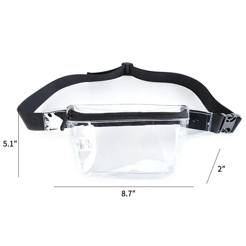Clear fanny pack for concerts