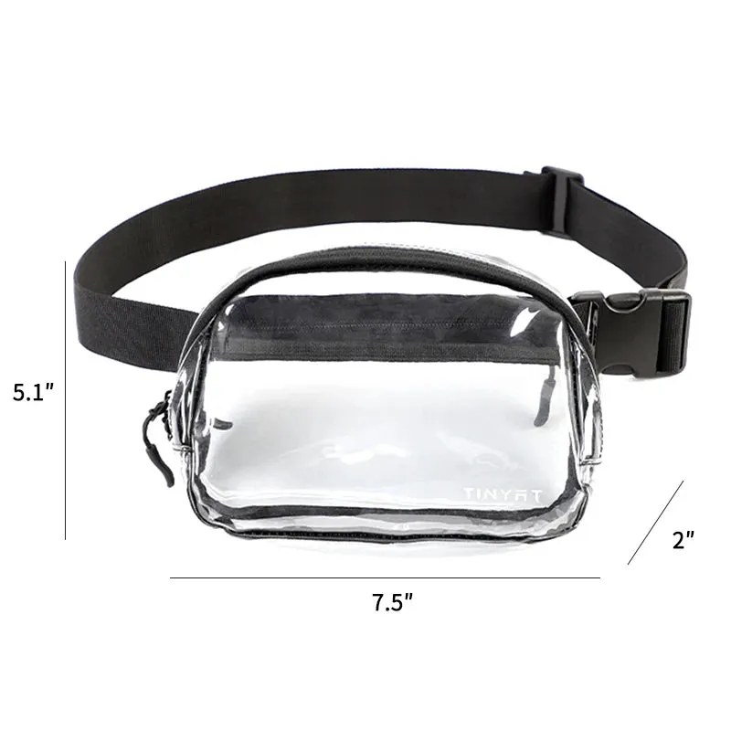 Clear fanny pack for concerts