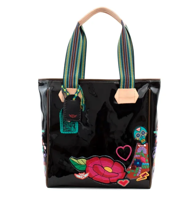 Consuela Classic Tote Playa Poppy Black