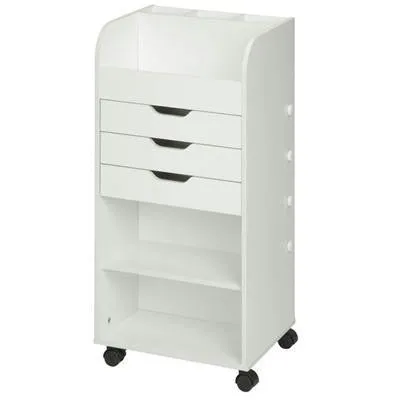 Craft Storage Cart White