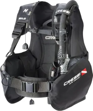 Cressi Scuba Diving Jacket BCD Designed for Intense Use - High-Lift Capacity, Nylon 500D, Large Pockets - Solid: Designed in Italy