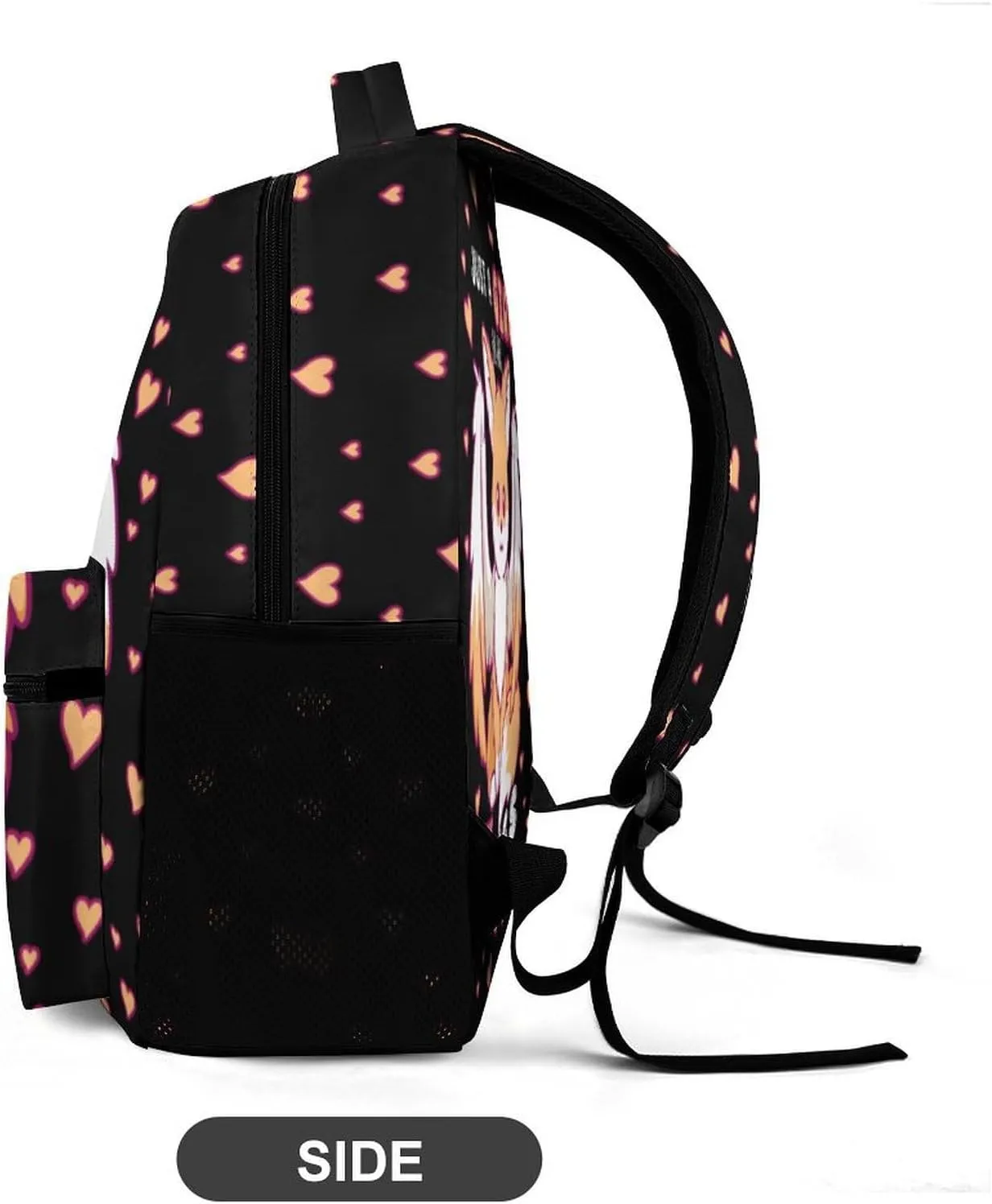 Custom Fox School Backpack for Kids Girls Boys, 16 Inch Cute Foxes Themed Bookbag, Personalized School Backpack for Students Children, Lightweight, Large Capacity