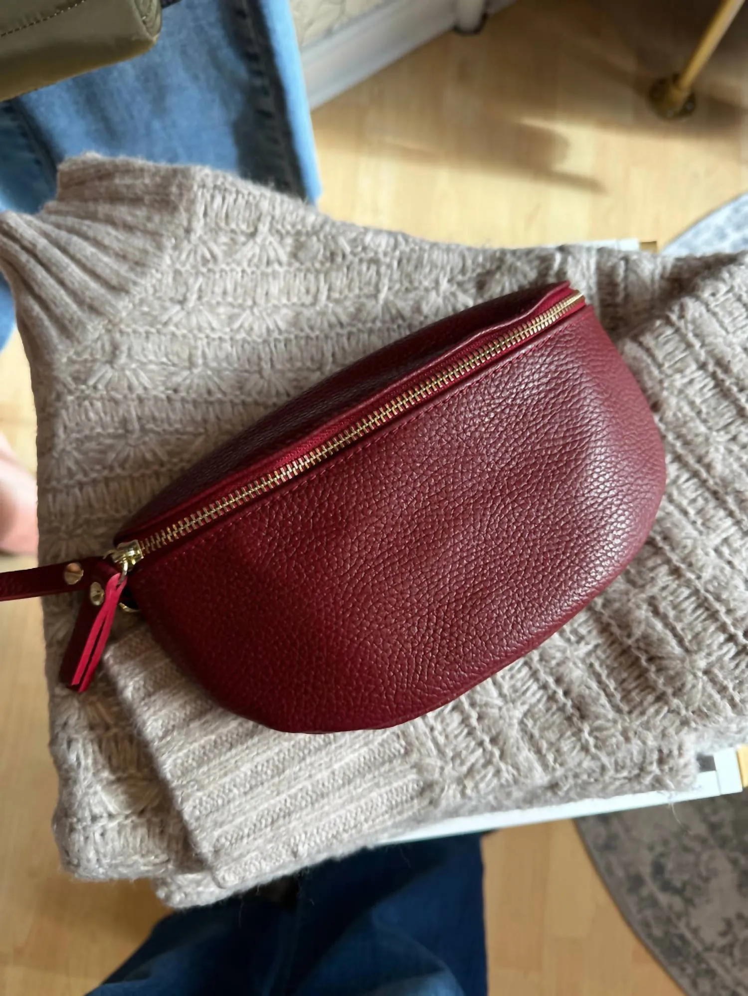 Debbie Katz - Women Leather Fanny Handbag