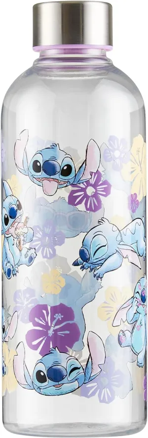 Disney Stitch Water Bottle for School Girls Kids Teenagers 850ml Screw Top Bottle BPA Free Sports Travel Holiday Stitch Gifts