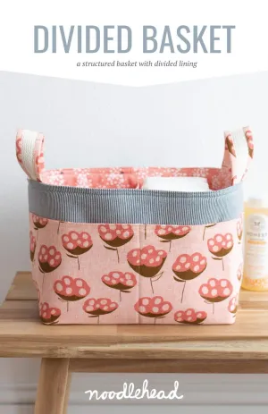 Divided Basket Finished 11 W x 6 D x 10 H