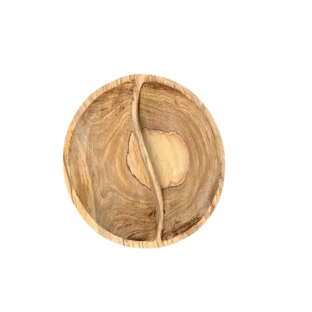 Divided Pistachio Bowl