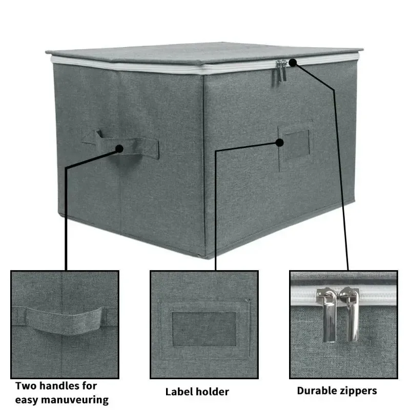 Divided Wine Glass Storage Box 42.5 X 32 X 27 Cm