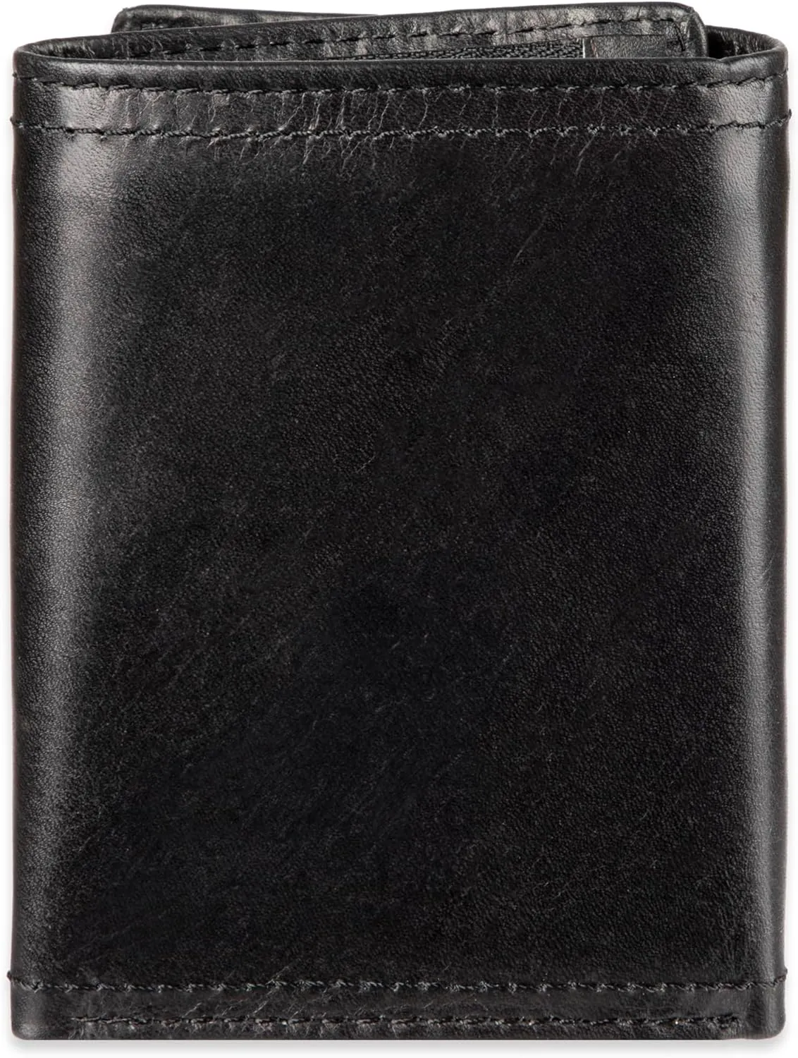 Dockers Men's Extra Capacity Slim Profile Trifold Wallet with Multiple Card Slots and ID Window