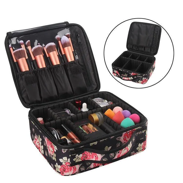 Double Layered Makeup Travel Storage Bag