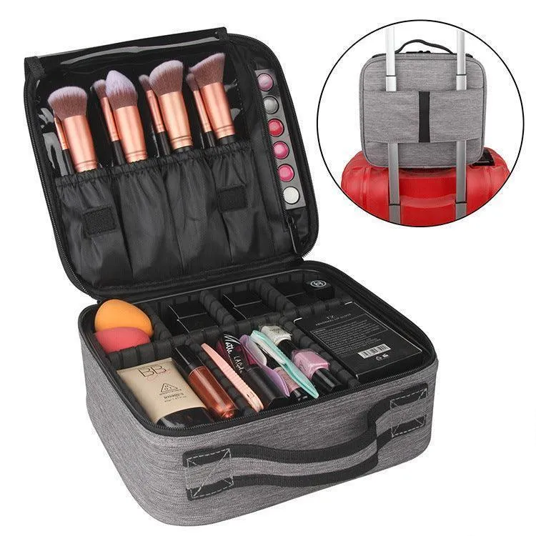 Double Layered Makeup Travel Storage Bag