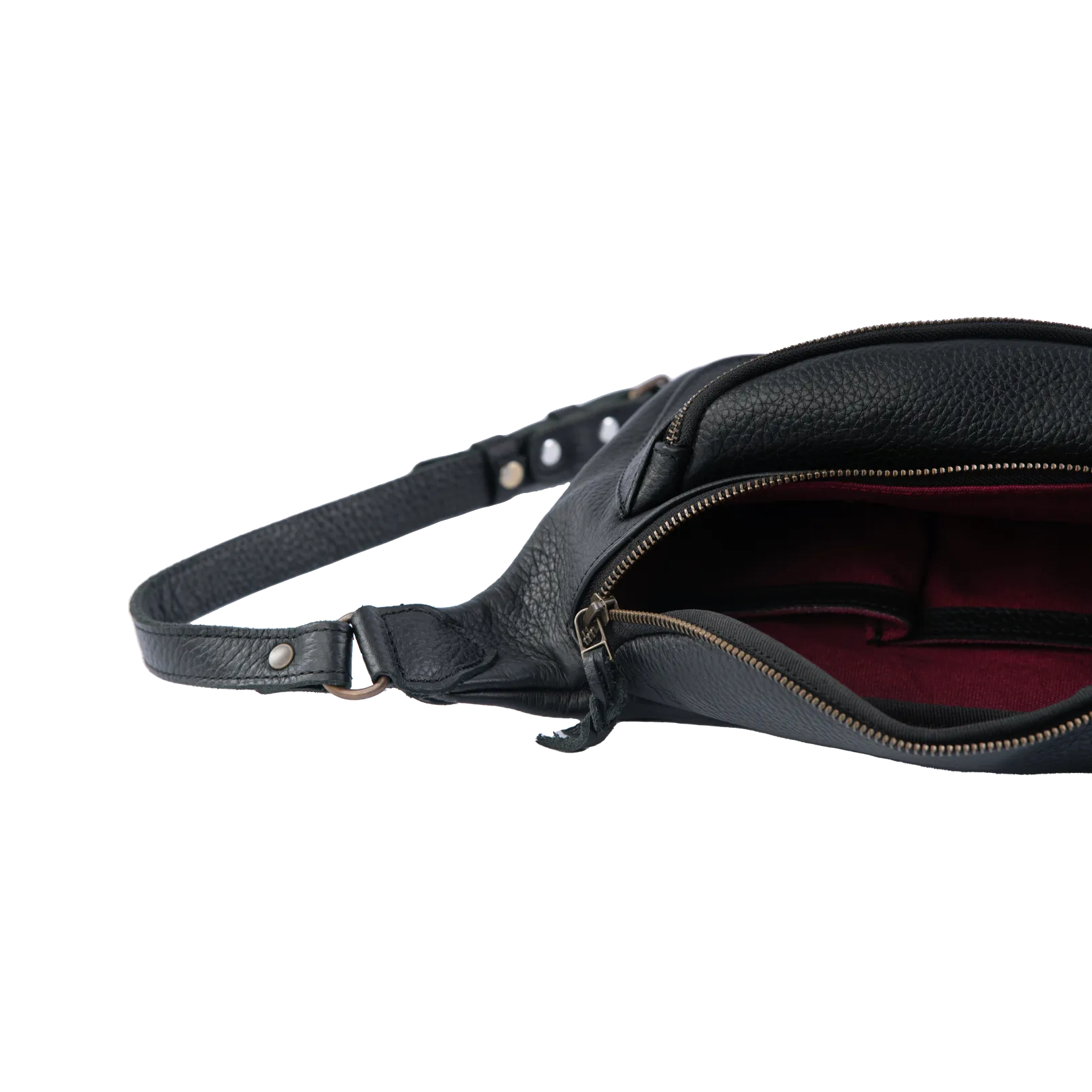 Eclipse Pebbled Leather Fanny Pack