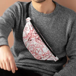 Enroute Low Altitude Chart fanny pack (ELUS1/red&white)