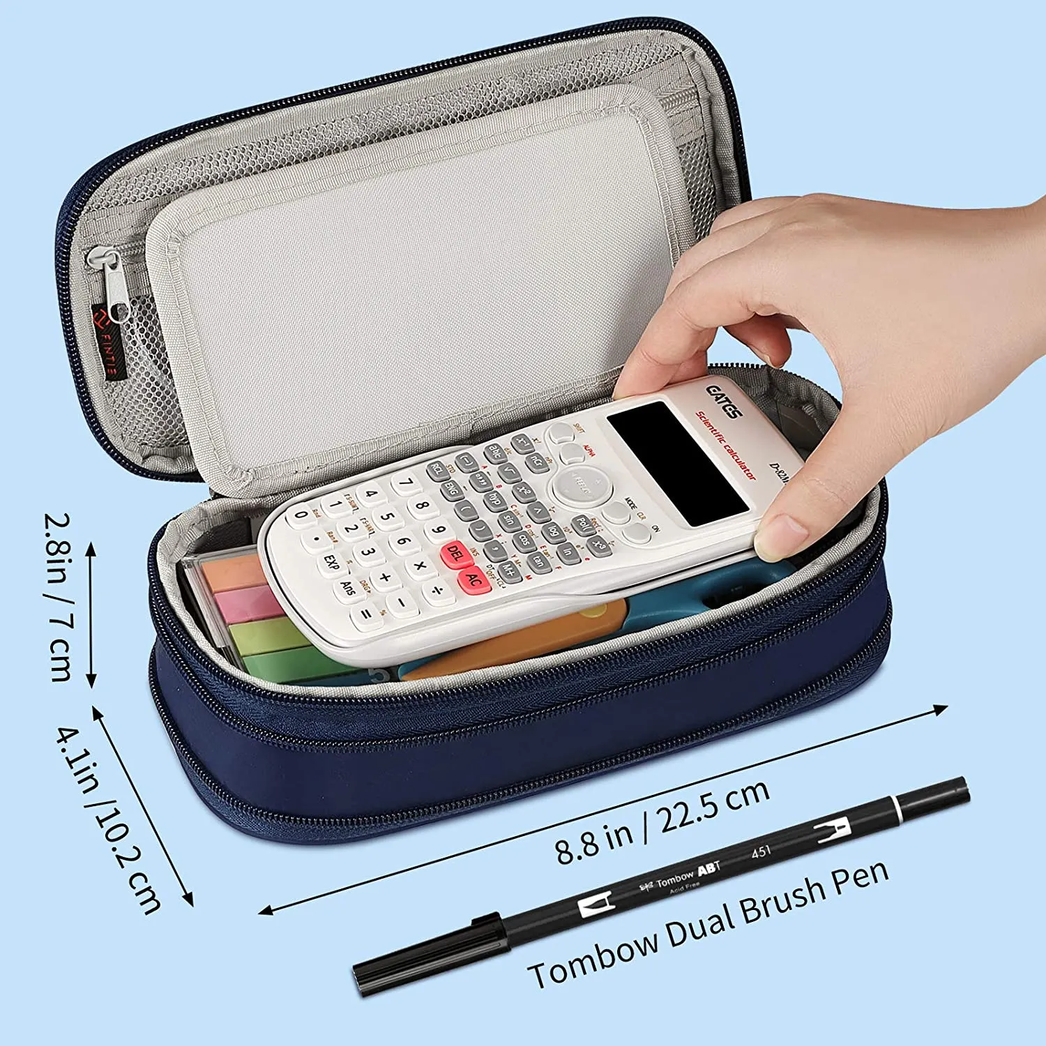 Expandable Pencil Case | Large Storage Stationery Box - Starry Sky