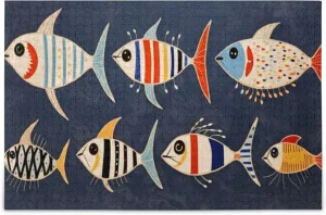 Fish Print Jigsaw Puzzles 1000 Pieces Toy Games Educational Gift Home Decor for Adults Kids A111430