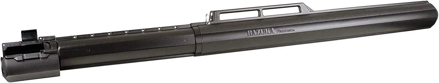 Flambeau Outdoors 6990BC Bazuka, 63"-87" Portable Fishing Rod Storage Holder, Black