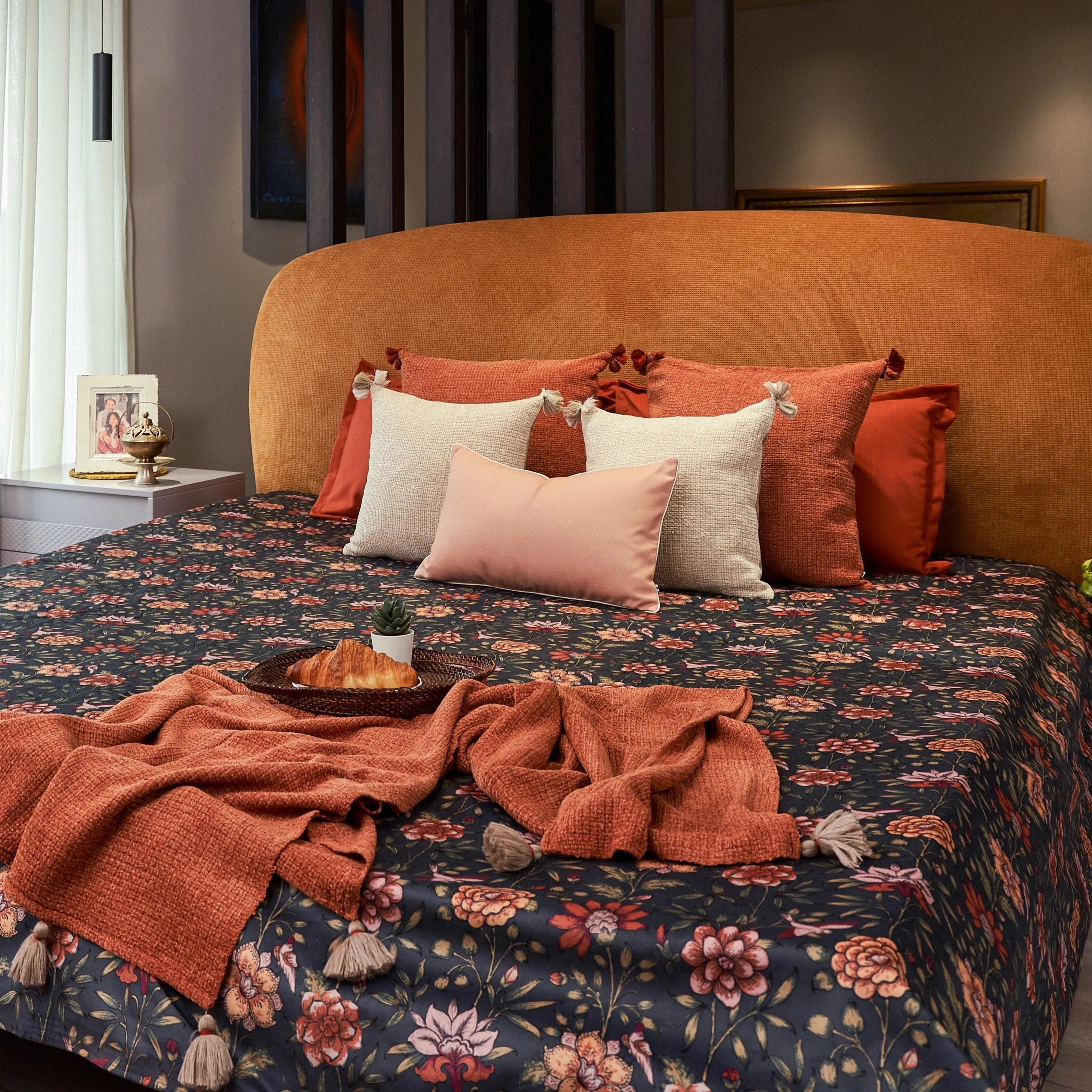 Fleur Velvet Bedcover