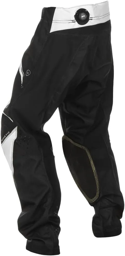 Fly Racing Youth Kinetic Stoke Pant (Black/White, US 20)