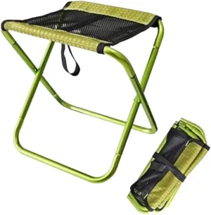 Folding Camping Outdoor Folding Chair Fishing Chair Portable Hiking Folding Camping Chair Seat Picnic Beach Stool Fishing Tools Chair Chairs Foldable(C)