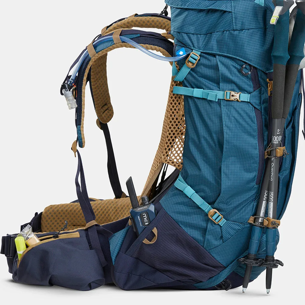 Forclaz 500 Mens Trekking 50 10Ltr Back Pack Dark Petrol Blue