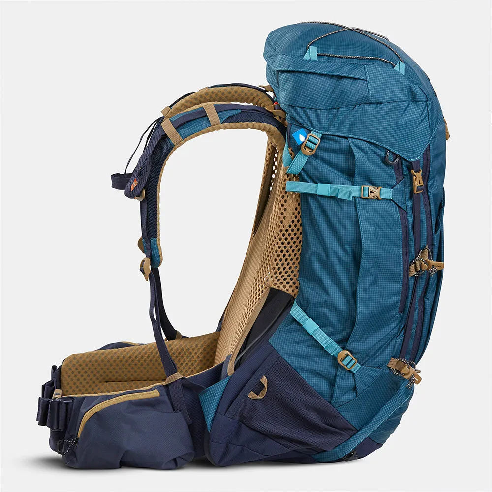 Forclaz 500 Mens Trekking 50 10Ltr Back Pack Dark Petrol Blue