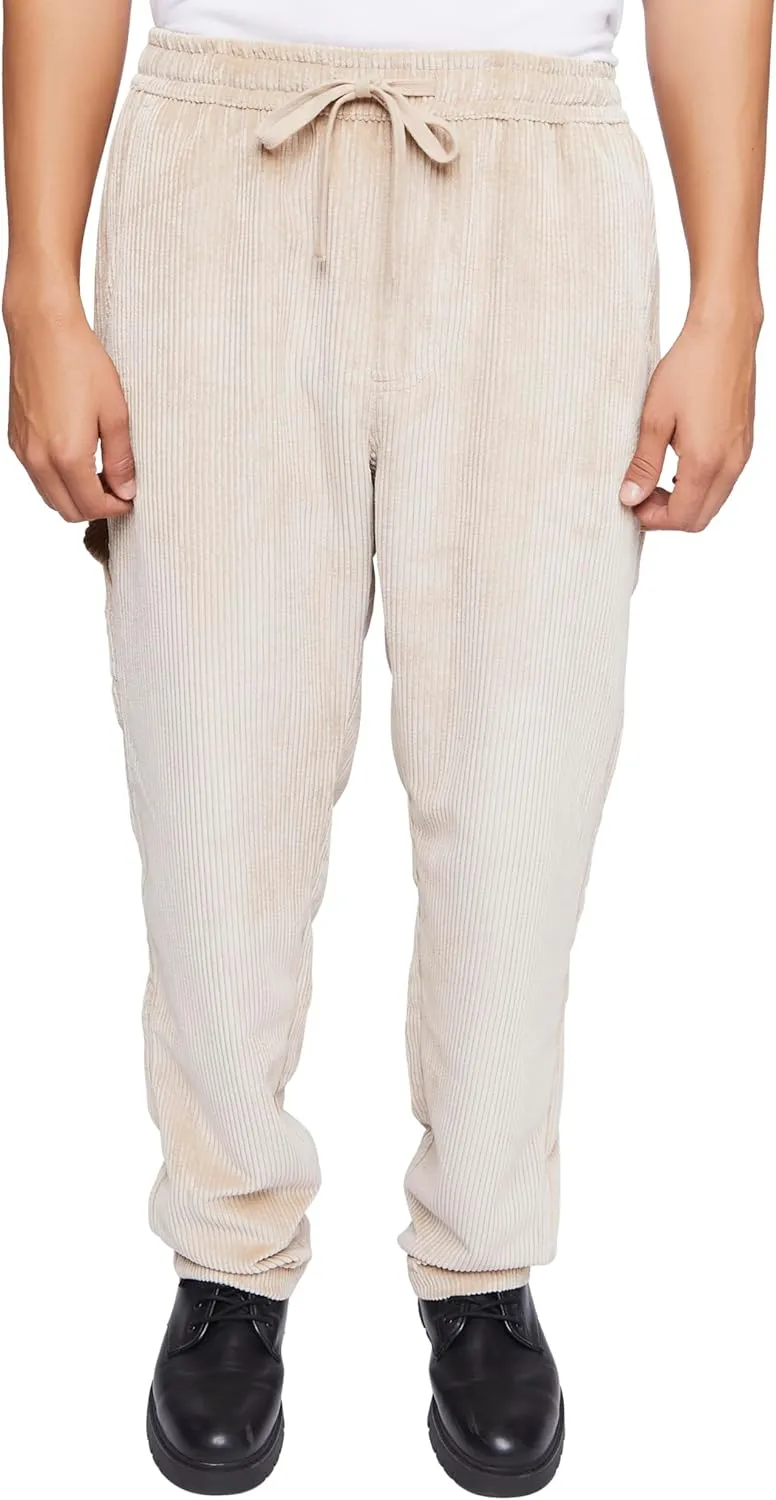 Forever 21 Men's Ribbed Drawstring Pants