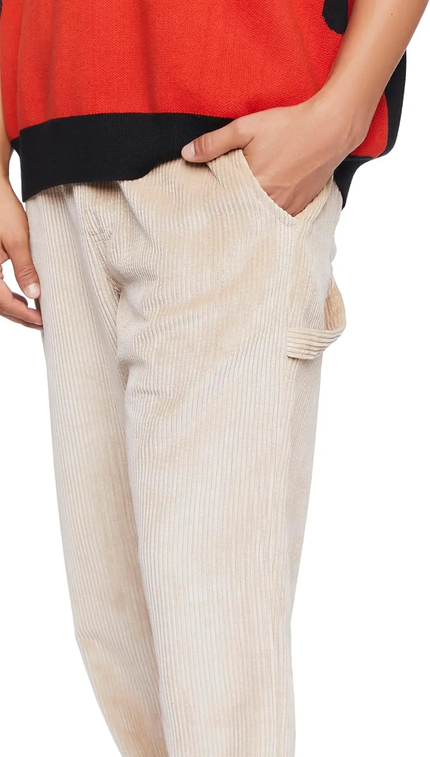Forever 21 Men's Ribbed Drawstring Pants