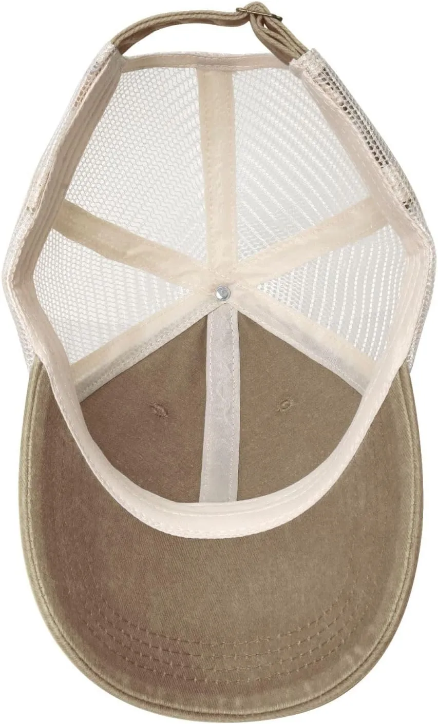 Fresh Cabbage Mesh Trucker Hat Mesh Snapback,Trendy Cowboy Cap for Sports and Headwear