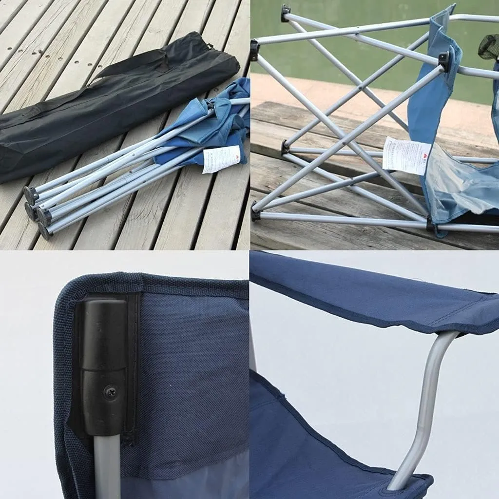 Gaming chair , Camping Chairs Outdoor Furniture Beach Chairs Padded Camping Chairs Outdoor Folding Armchair With Cup Holder Beach Fishing Chair Portable Leisure High Backrest Chair Folding Chairs Pati