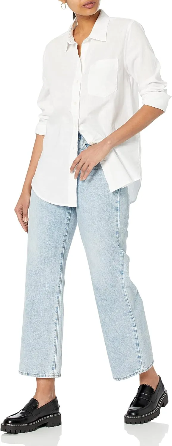 GAP Women's Linen Easy Shirt