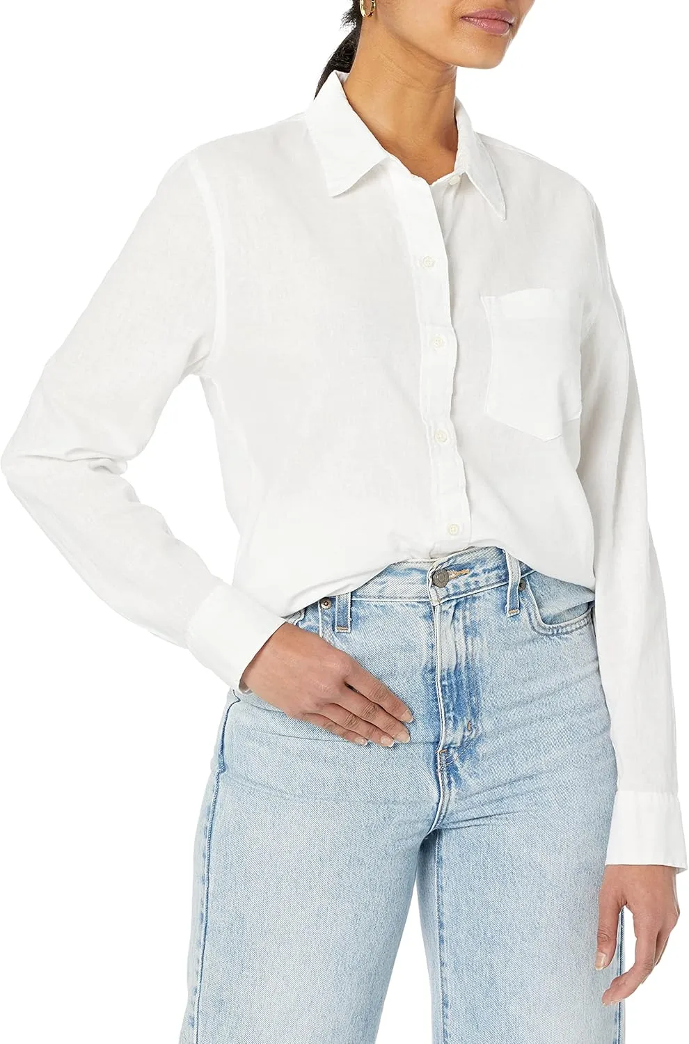 GAP Women's Linen Easy Shirt