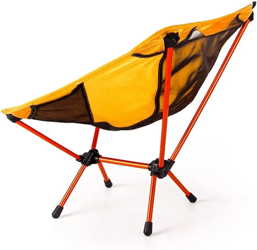 Garden Gaming Light Chairs Portable Yellow Seat Lightweight Fishing Chair Camping Stool Folding Outdoorniture
