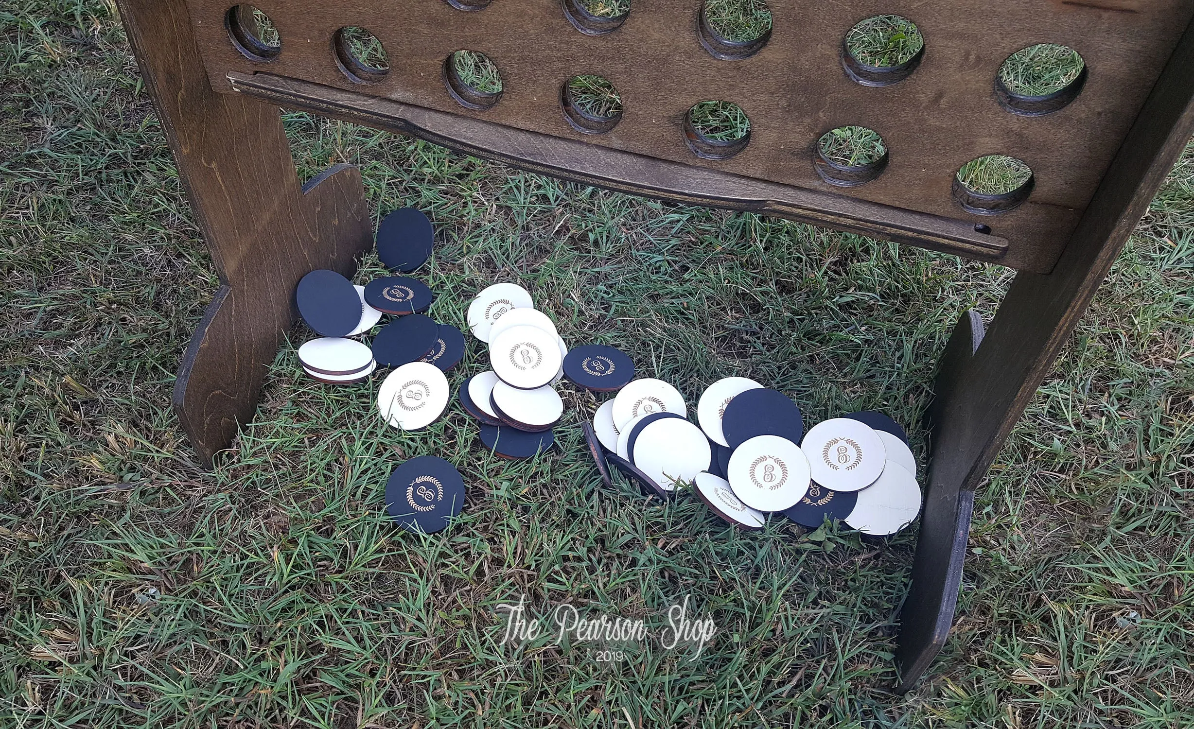 Giant Connect 4 Personalized Circles Game