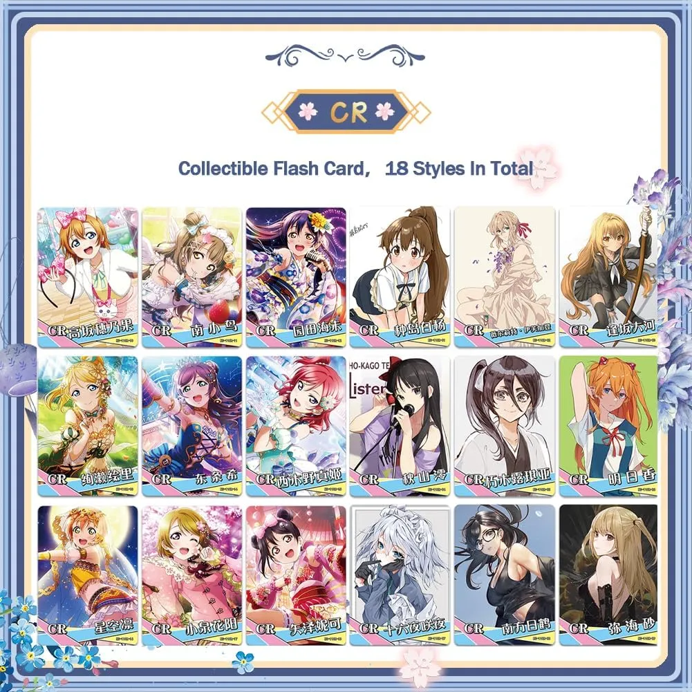 Goddess Story Booster Box Goddess Story Waifu Series TCG Anime Girl Collection Trading Cards (NS1-11)