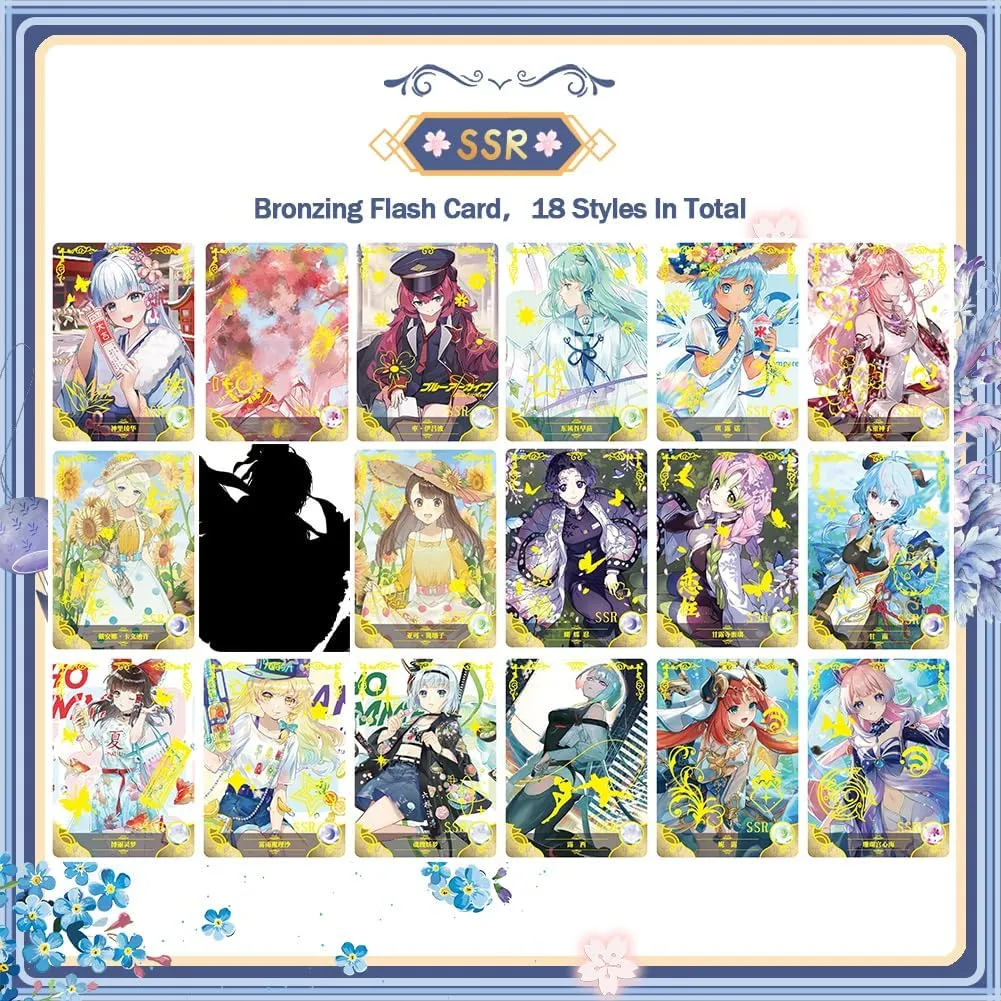 Goddess Story Booster Box Goddess Story Waifu Series TCG Anime Girl Collection Trading Cards (NS1-11)