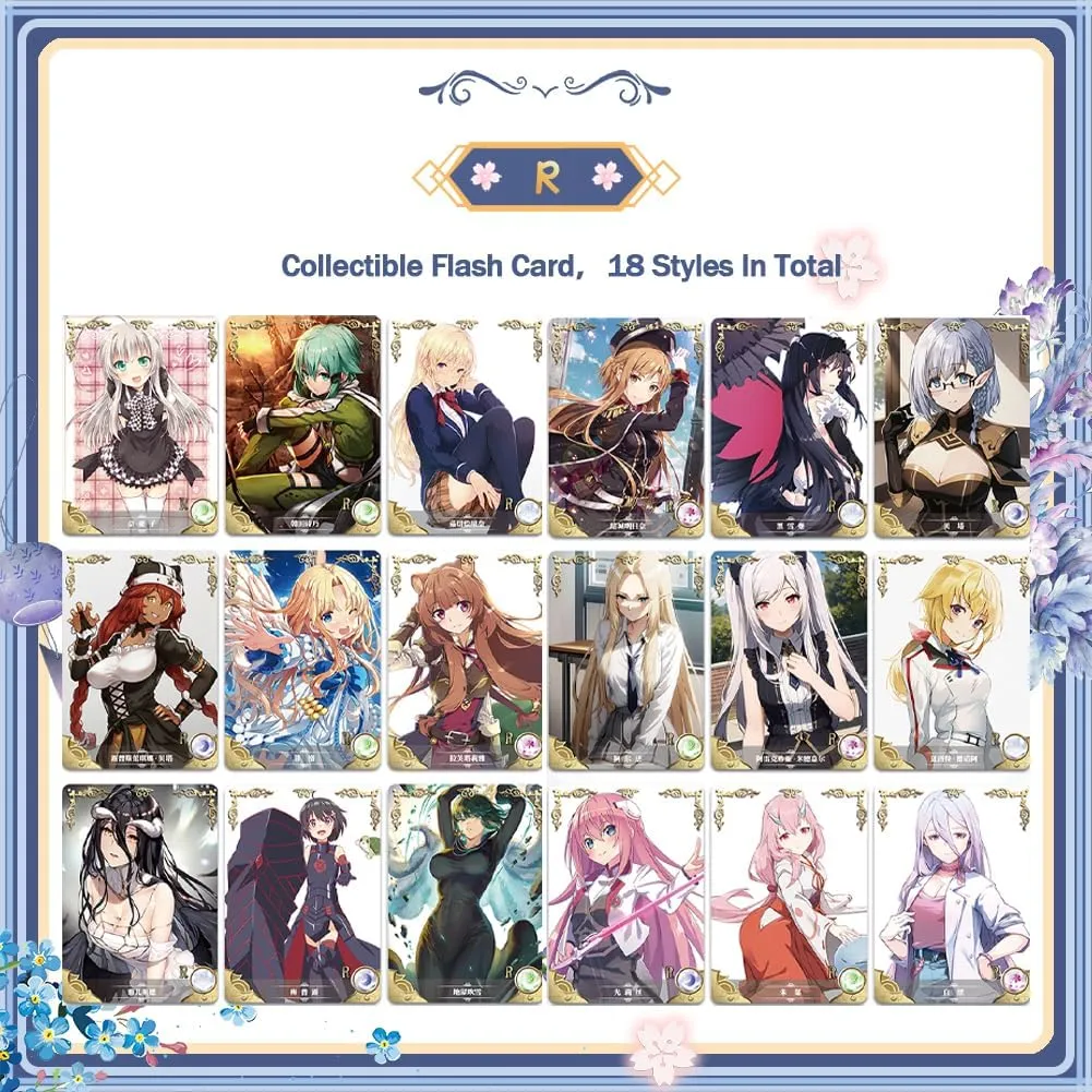 Goddess Story Booster Box Goddess Story Waifu Series TCG Anime Girl Collection Trading Cards (NS1-11)