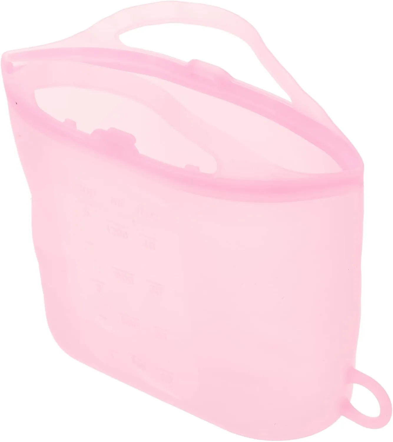 HANABASS Large Capacity Silicone Steam Bag Reusable Microwave Food Storage for Fruits Vegetables Baby Bottles