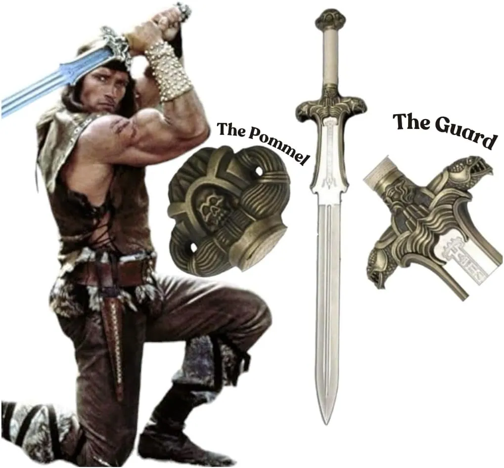 Handmade Viking Sword Battle Sword Real 5160 Carbon Steel Brass Fittings with Leather Sheath, Functional Sword Full Tang, King Sword - Medieval Fantasy Sword