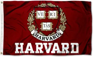 Harvard Crimson University Large College Flag