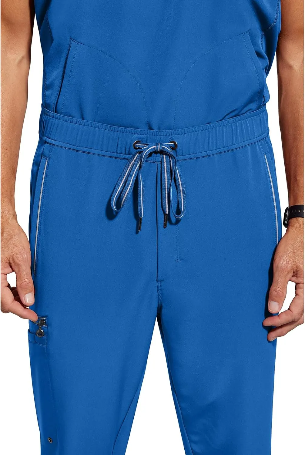 Healing Hands Medical Scrub Pant for Men Noah Bottoms with 7 Pockets, Moisture Wicking, 360° Stretch & Recycled Fibers 9173