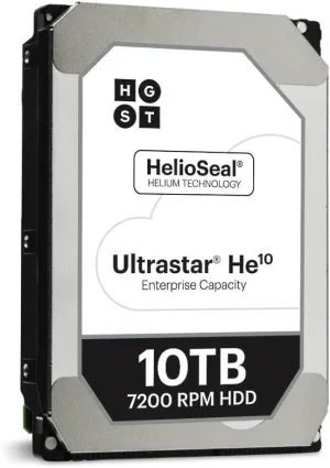 HGST 0F27453 Ultrastar He10 HUH721010ALE601 10TB 3.5" SATA 6Gb/s Internal Hard Drive