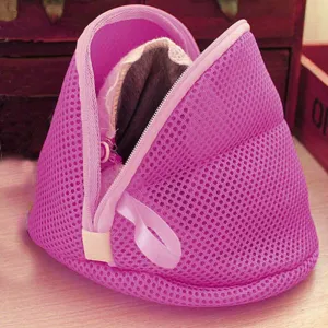 HULIANFU Modern Fashion High Quality Women Bra Laundry Lingerie Washing Hosiery Saver Protect Mesh Small Wash Bag Zipper organizer bag