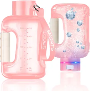 Hydrogen Water Bottle Generator, 57OZ/1.5L Large Capacity Portable Hydrogen Water Bottle, Hydrogen Water Generator with SPE/PEM Technology, Fitness for Outdoor/Indoor Sports, Festival Present