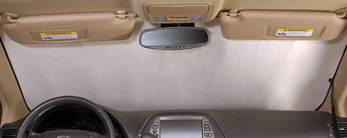 Intro-Tech Automotive MD-09 Silver Custom Fit Windshield Sunshade for Select Mercedes-Benz W210 E320/430/55 Models