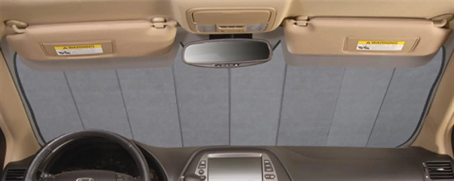 Intro-Tech DG-79 Custom Fit Windshield Sunshade for Select Dodge Challenger Models, w/o Sensor, Silver